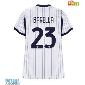 Billiga Inter Milan Nicolo Barella #23 Bortatröja Dam 2026-27 Kortärmad